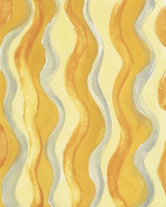 Picture of YELLOW AND GRAY WAVES