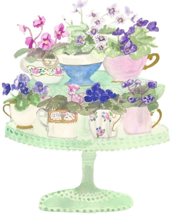 Picture of FLORAL TEA CUPS