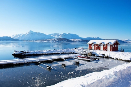 Picture of FISHING DOCK ON THE FJORD