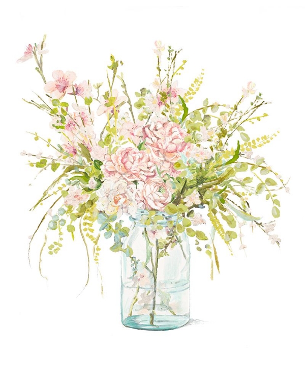 Picture of FLOWERS IN GLASS VASE