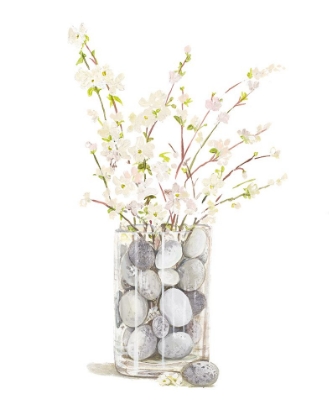 Picture of SPRING VASE WITH ROCKS