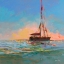 Picture of SAILBOAT ON THE HORIZON