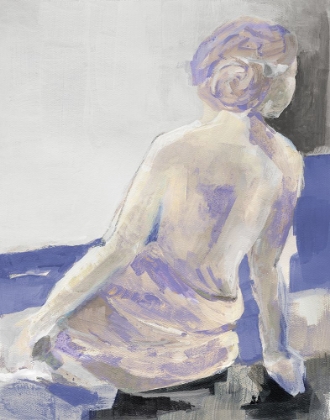 Picture of PERIWINKLE SEATED NUDE