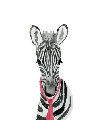 Picture of ZEBRA WITH TIE