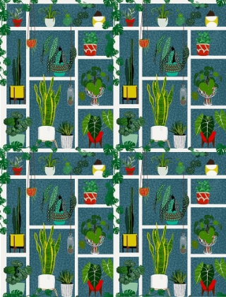 Picture of PLANT LIVING MODULAR PATTERN