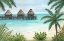 Picture of PARADISE AND PALMS I
