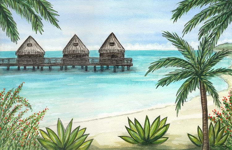 Picture of PARADISE AND PALMS I