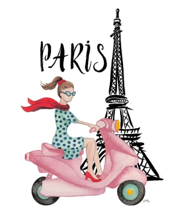 Picture of PARIS BY MOPED