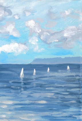 Picture of BOATS AND WAVES II