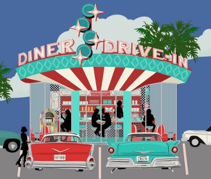 Picture of RETRO DINER OUTSIDE