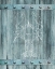 Picture of WHITE LOBSTER PAINTED ON BLUE WOOD
