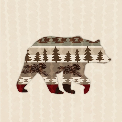 Picture of PATTERNED BEAR
