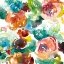 Picture of ABSTRACT FLORALS