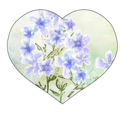 Picture of SWEET SPRING FLORAL HEART