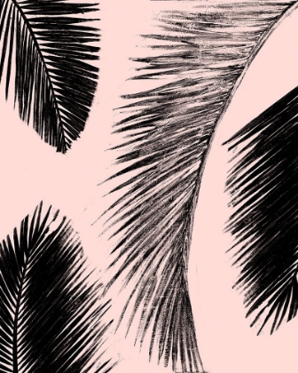 Picture of BARÚ PALM PATTERN ON BLUSH I