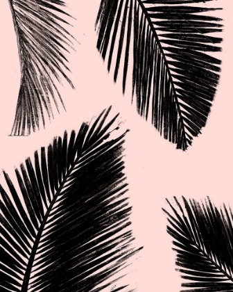 Picture of BARÚ PALM PATTERN ON BLUSH II