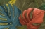 Picture of TEAL AND RUST FOREVER I