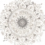 Picture of MANDALA DELIGHT I NEUTRAL CROP