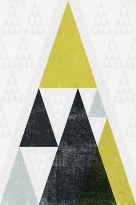 Picture of MOD TRIANGLES III YELLOW BLACK