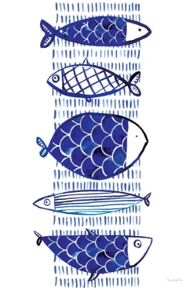 Picture of BLUE FISH I