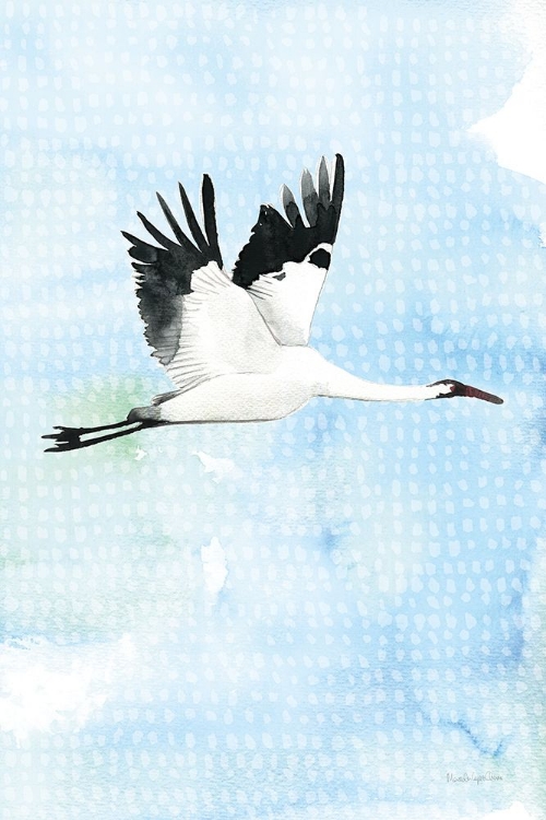 Picture of CRANE IN FLIGHT I