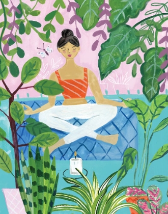 Picture of YOGA WITH PLANTS II