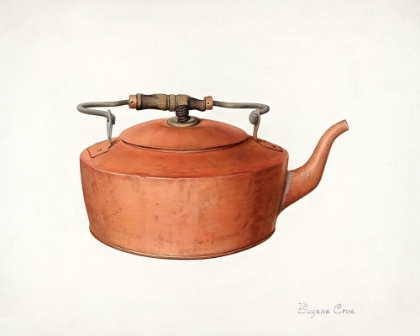 Picture of COPPER TEA KETTLE 1939