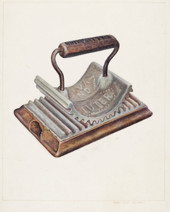 Picture of HAND FLUTING IRON 1938