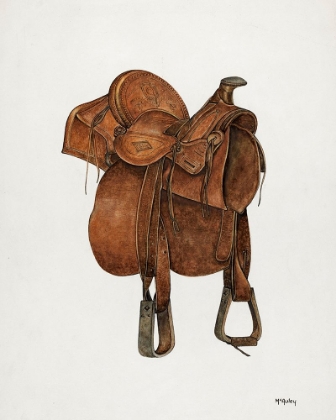Picture of LEATHER SADDLE 1940