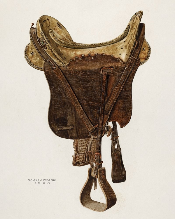 Picture of MCLELLAN SADDLE 1938