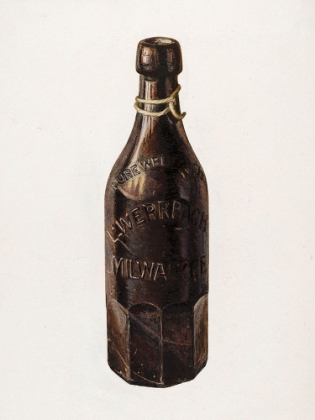 Picture of WEISS BEER BOTTLE 1939