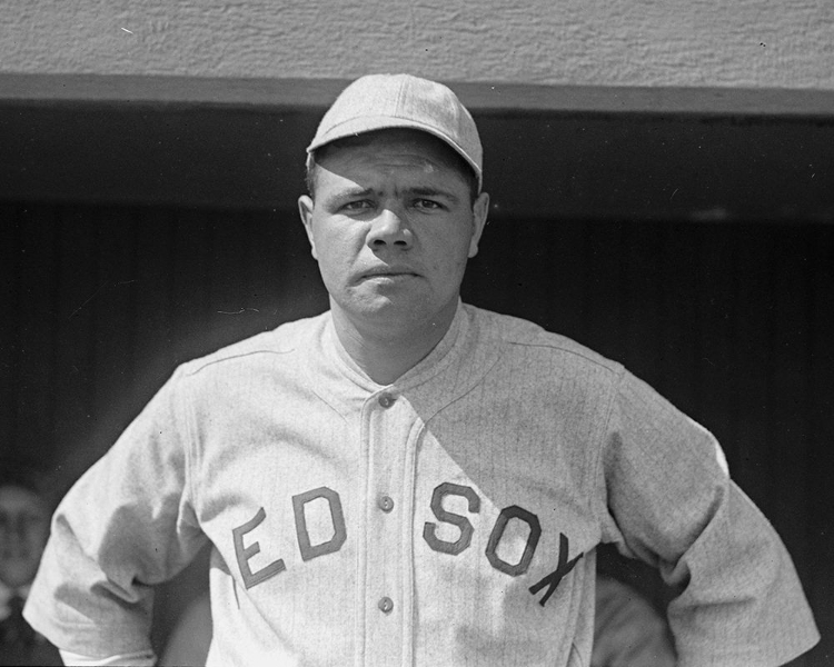 Picture of BABE RUTH 1918