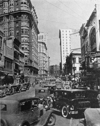 Picture of PEACHTREE STREET ATLANTA 1938