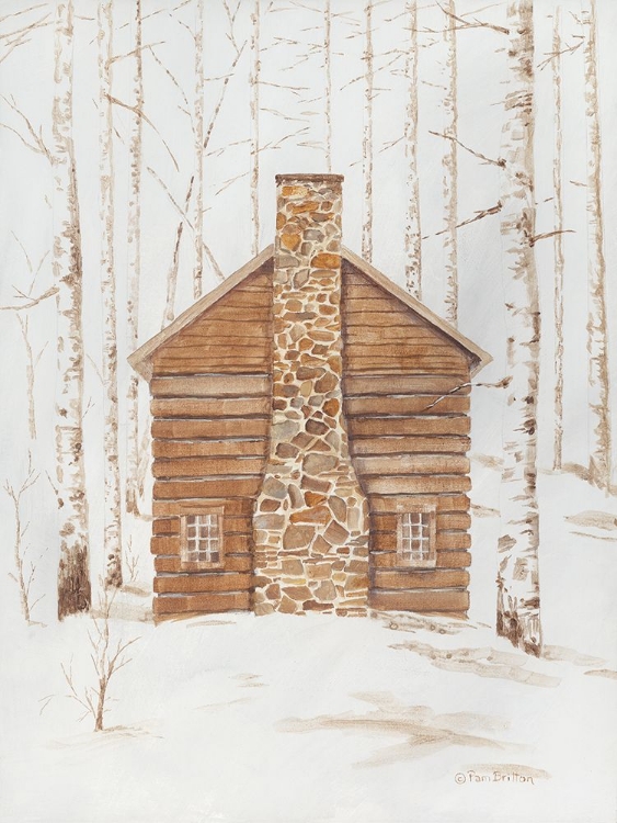 Picture of WINTERY CABIN