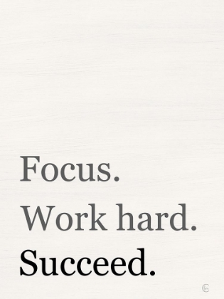Picture of FOCUS-WORK HARD-SUCCEED