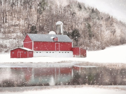 Picture of BELLEVILLE SNOWY BARN