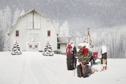Picture of SNOWY COUNTRY CHRISTMAS WISHES