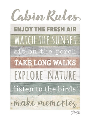 Picture of CABIN RULES   