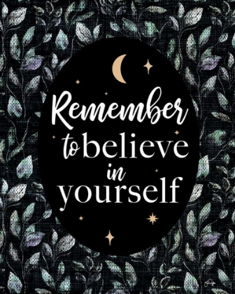 Picture of REMEMBER TO BELIEVE IN YOURSELF