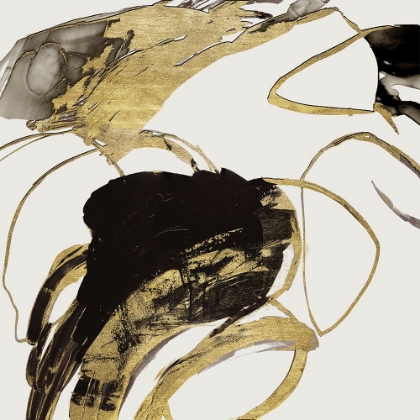 Picture of GESTURAL BLACK AND GOLD II