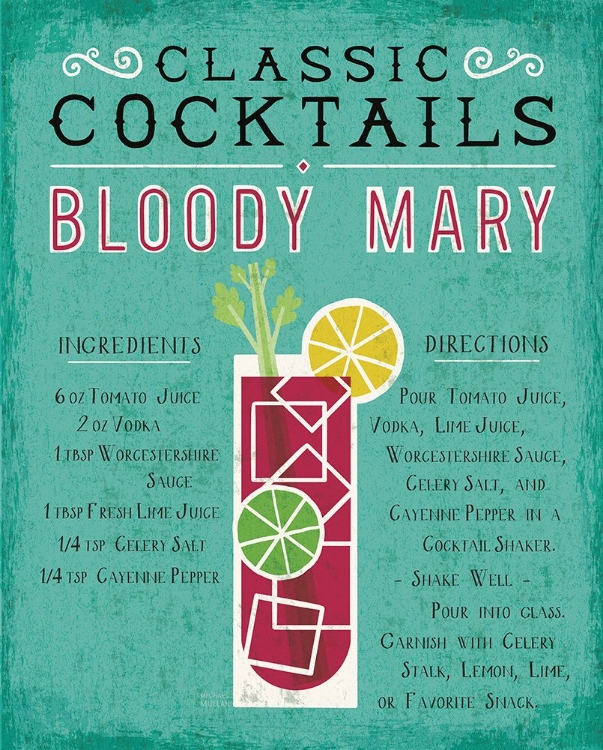 Picture of CLASSIC COCKTAIL BLOODY MARY