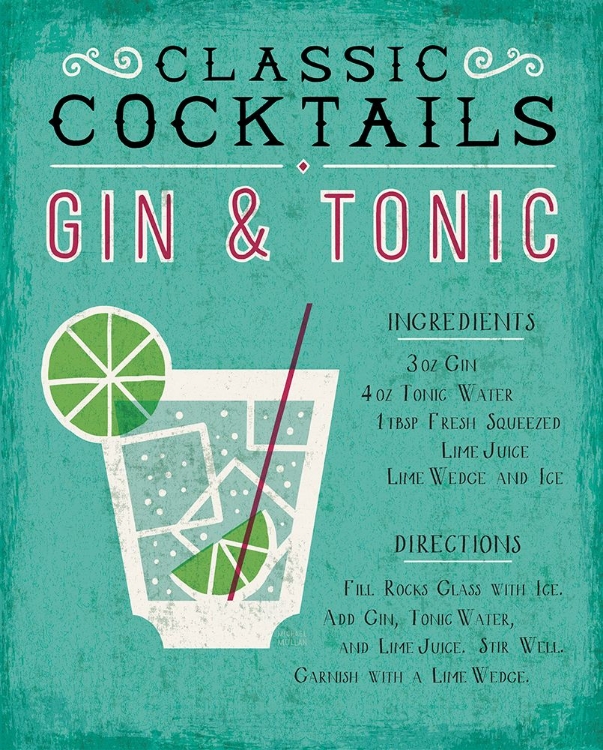 Picture of CLASSIC COCKTAIL GIN AND TONIC