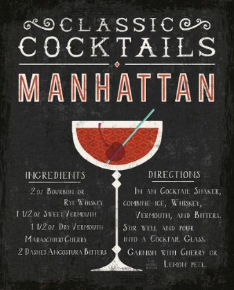 Picture of CLASSIC COCKTAIL MANHATTAN