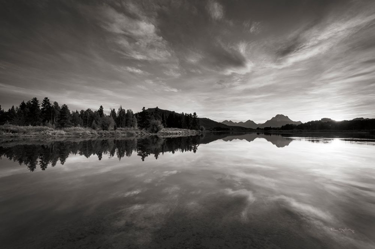 Picture of OXBOW BEND SUNSET GRAND TETON NATIONAL PARK