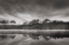 Picture of LITTLE REDFISH LAKE AT SUNRISE
