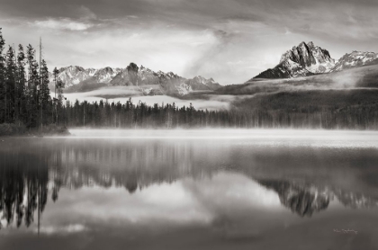 Picture of LITTLE REDFISH LAKE MORNING I