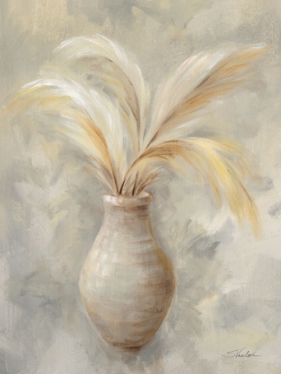 Picture of VASE OF GRASSES I