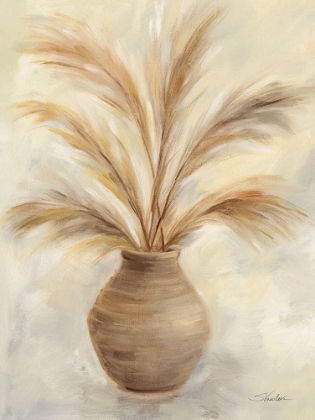 Picture of VASE OF GRASSES II