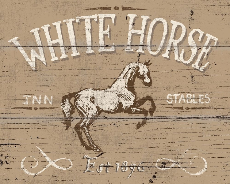Picture of HORSE SIGNS II NEUTRAL