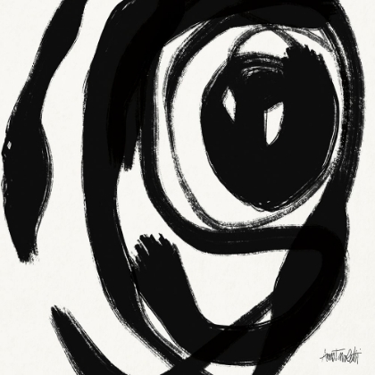 Picture of BLACK AND WHITE ABSTRACT I